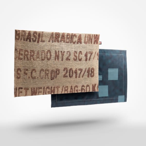Placemats by XSProject made from recycled coffee sacks