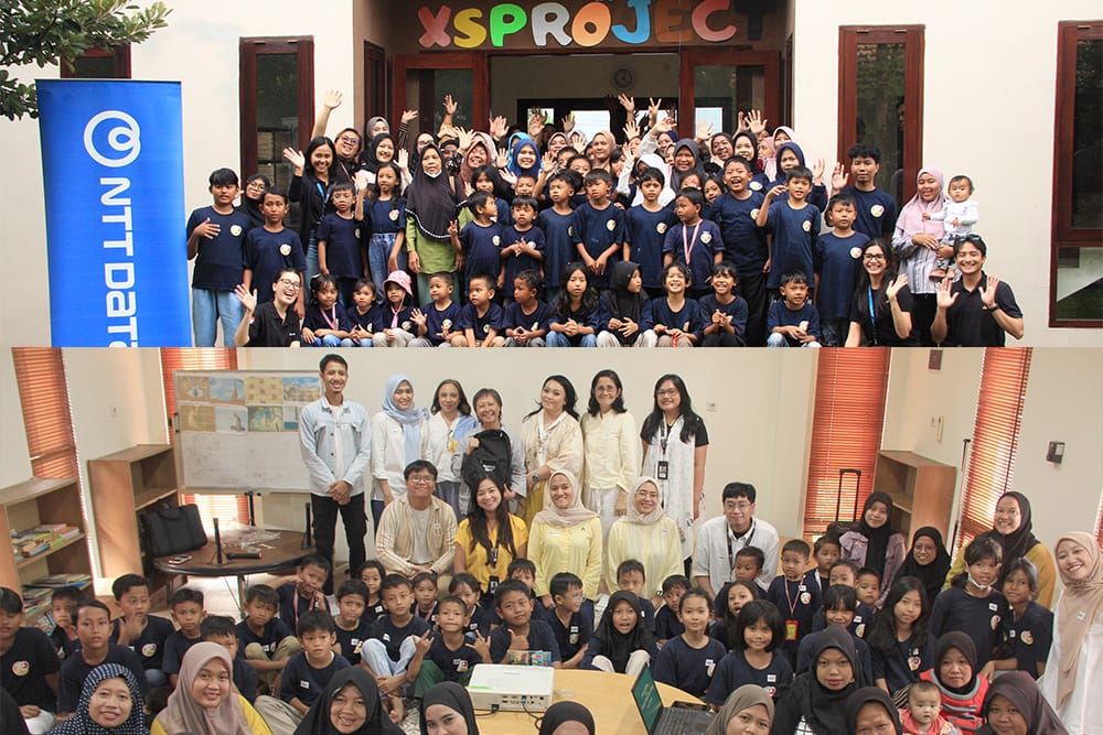 Late Post- CSR Program activities supported by donations by Kenvue Indonesia and NTTData Jakarta