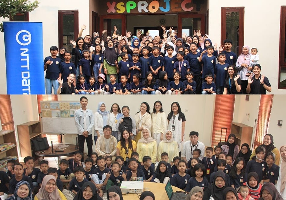 Late Post- CSR Program activities supported by donations by Kenvue Indonesia and NTTData Jakarta